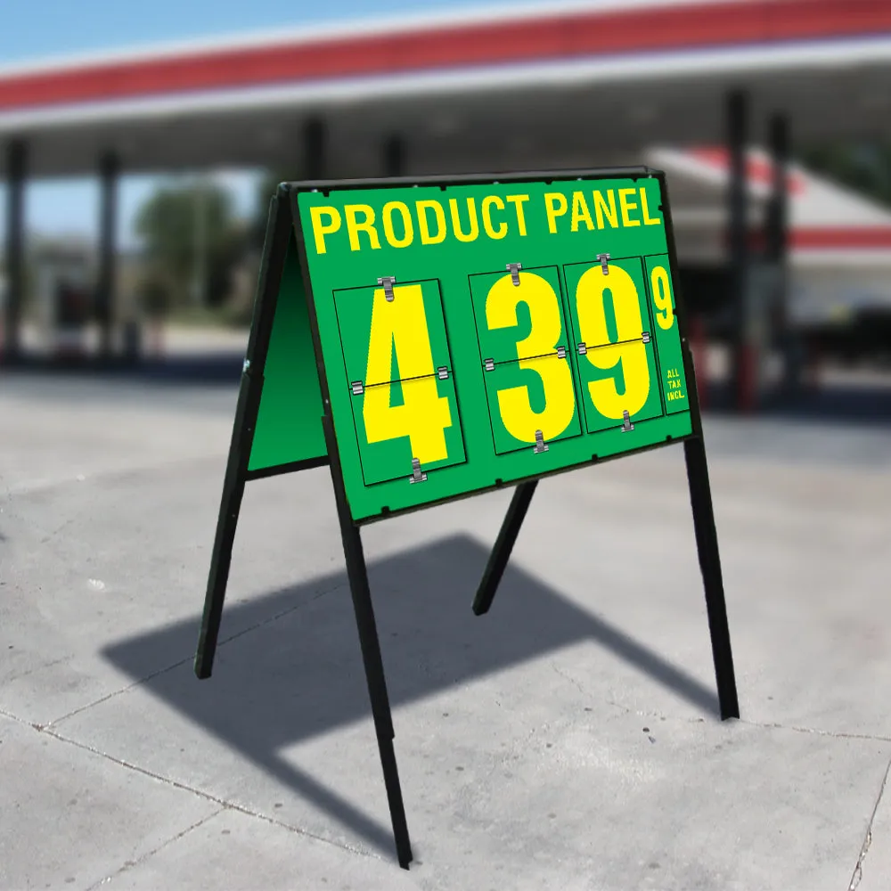 10" Flip Numbers- 1 Product, Double Sided A-Frame
