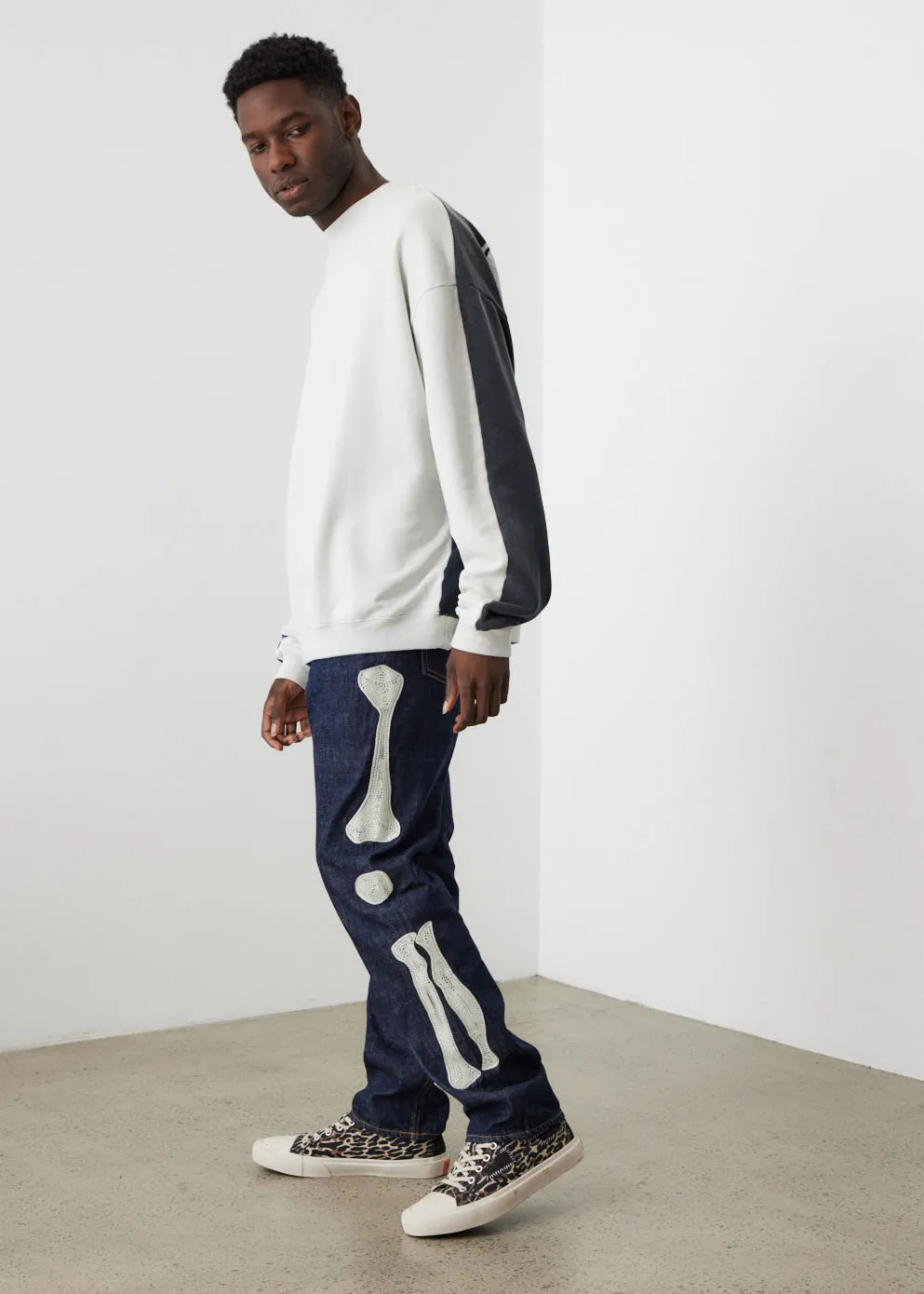 12.5Oz Bone Jeans