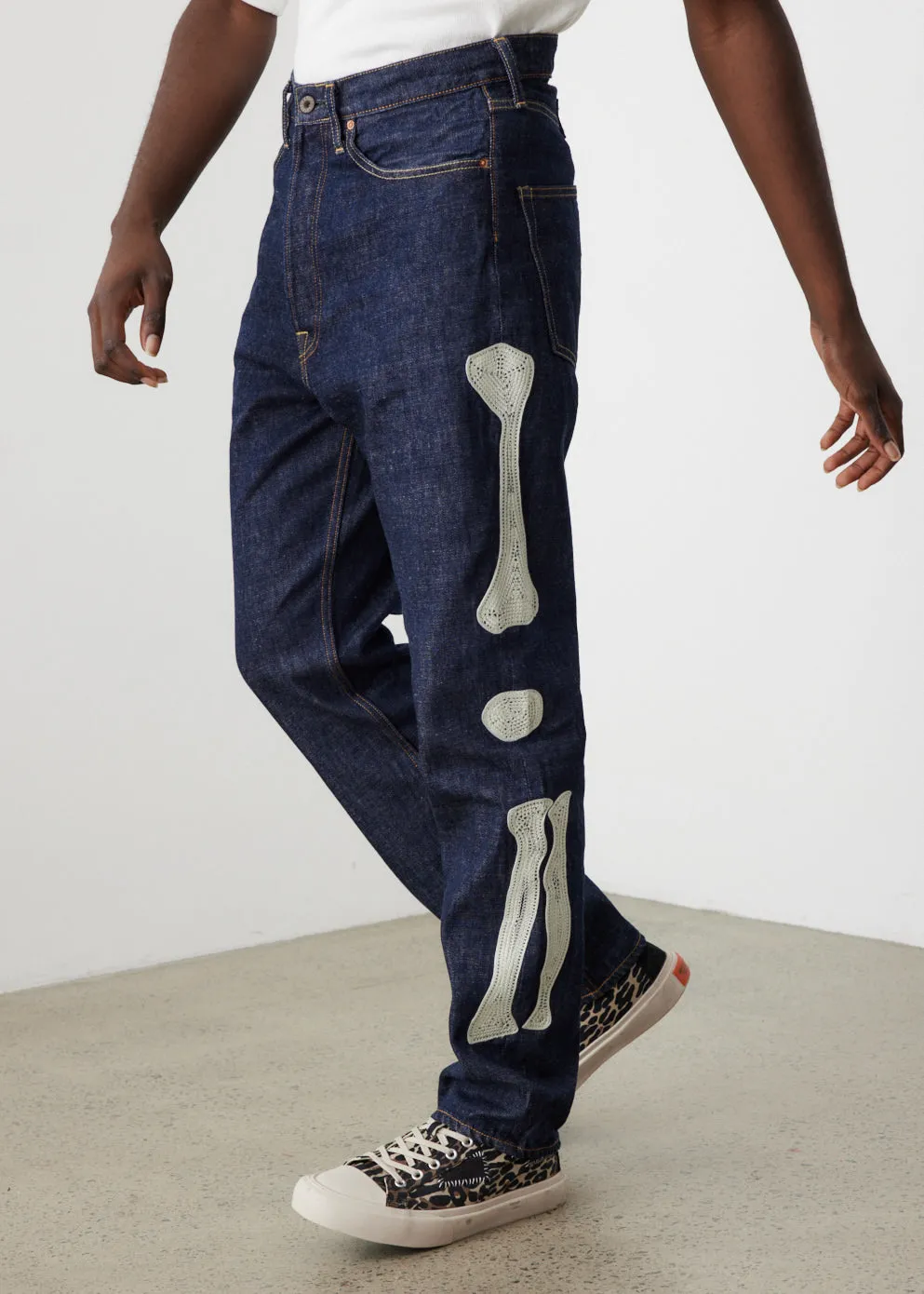 12.5Oz Bone Jeans