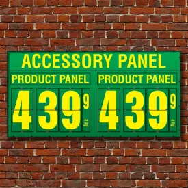 16" Flip Numbers- Two-Product, Horizontal Pole or Wall Mount