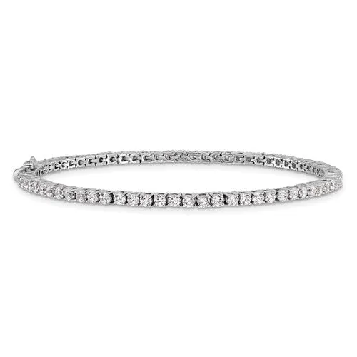 4.00ct Laboratory-Grown Diamond Tennis Bracelet