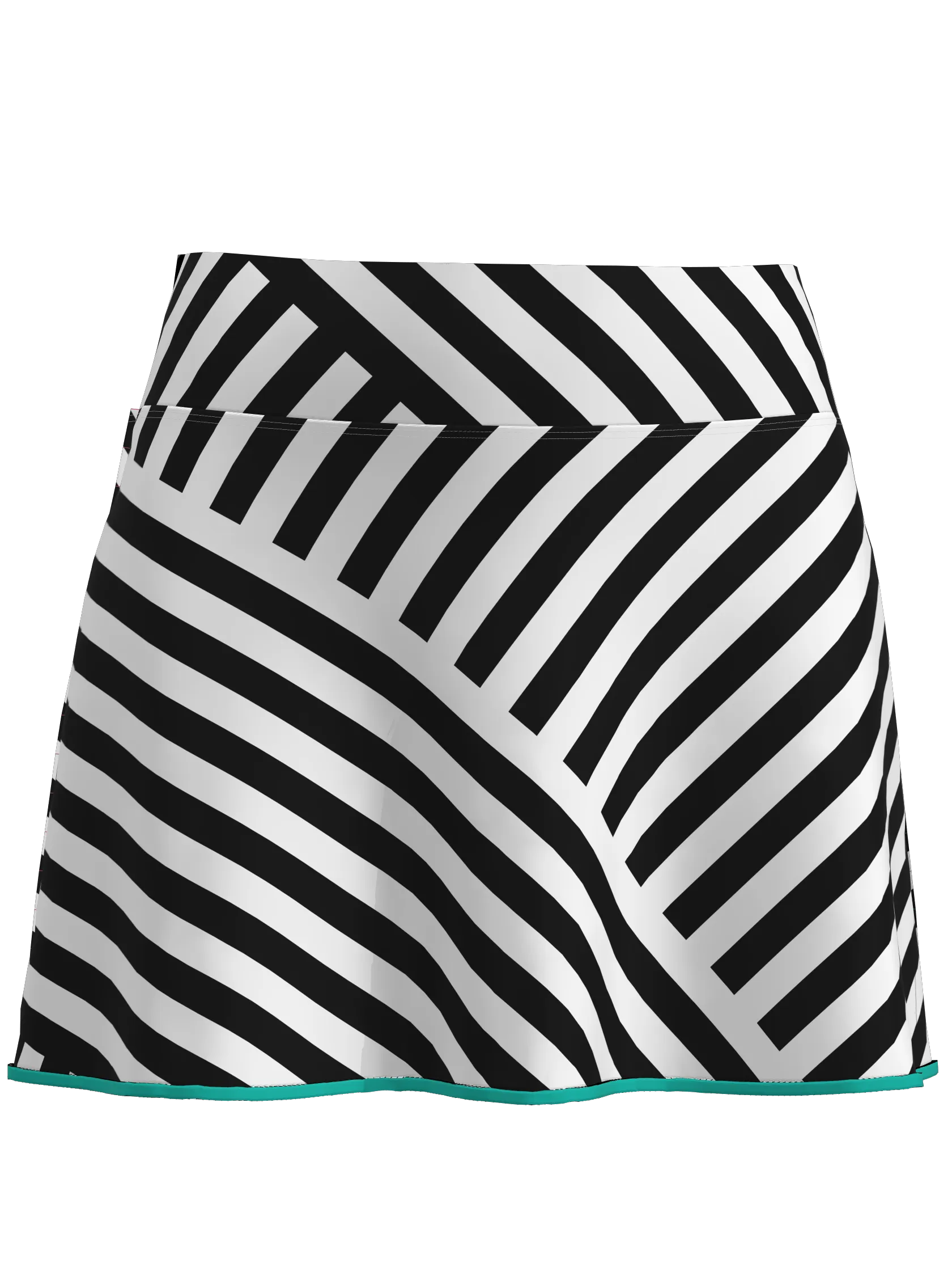 AB SPORT Women's Cross Geo Print TENNIS SKIRT BSKT02-BCGB