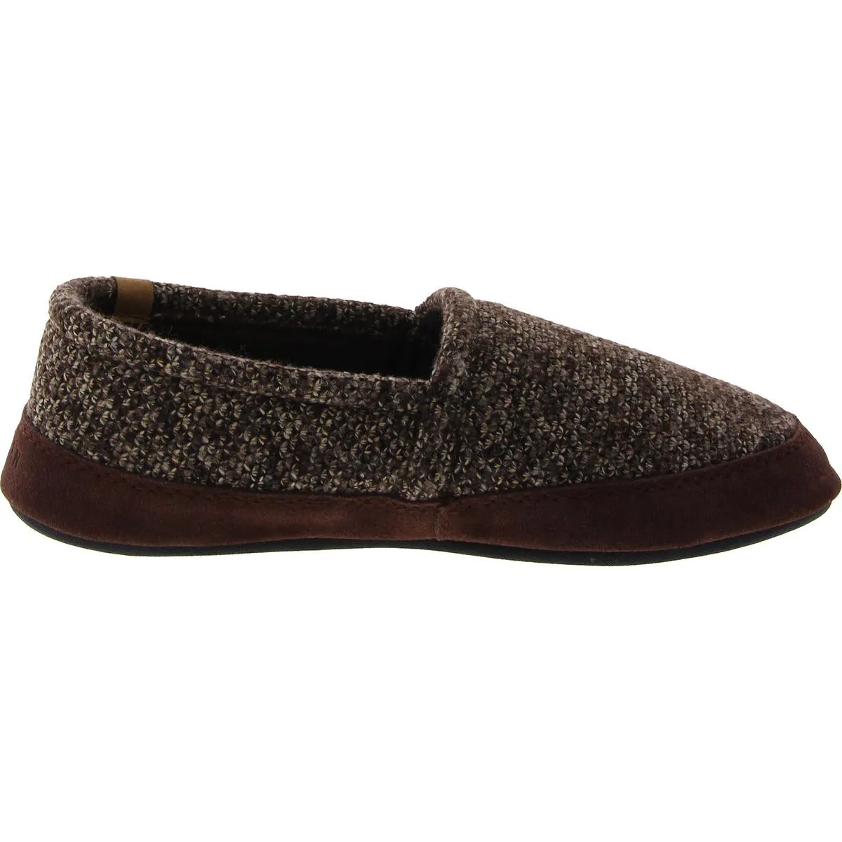 Acorn Mens Moc Fleece Slip On Loafer Slippers