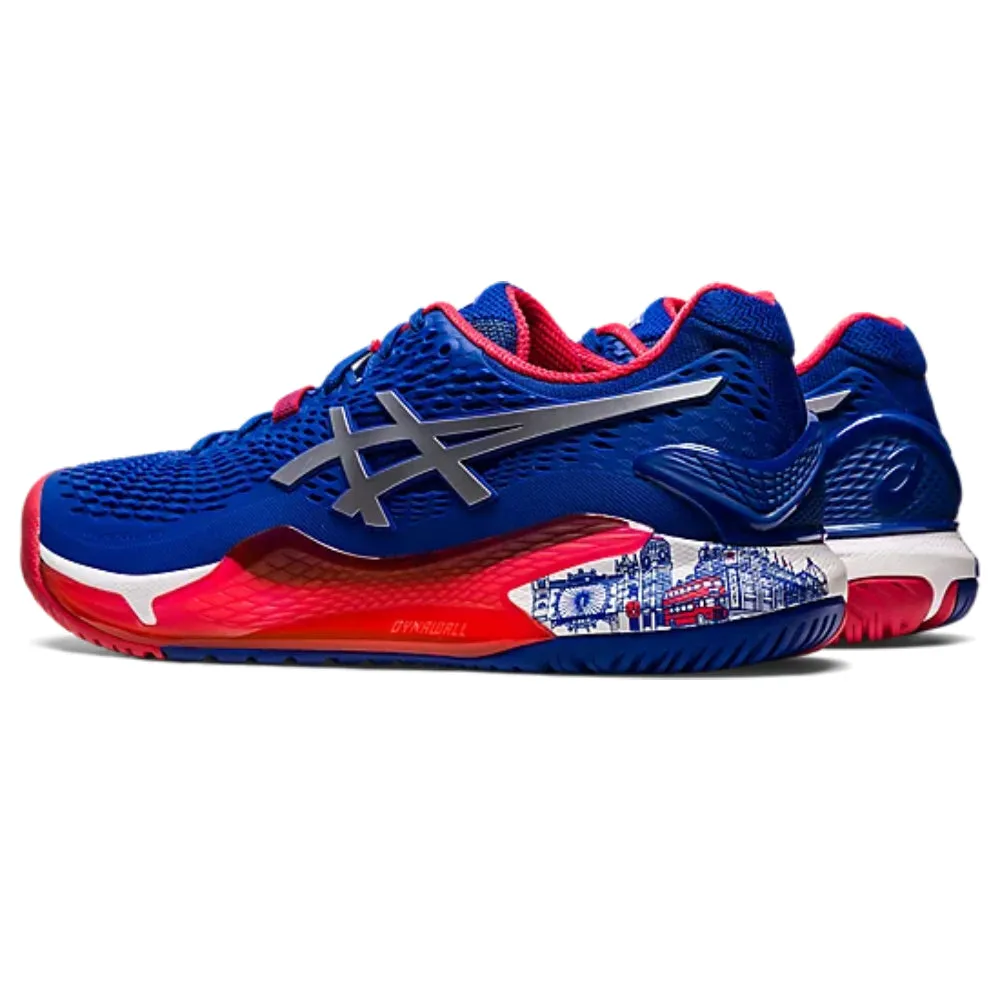 ASICS Men's Gel-Resolution 9 Limited Edition Tennis Shoe (Asics Blue/Pure Silver)