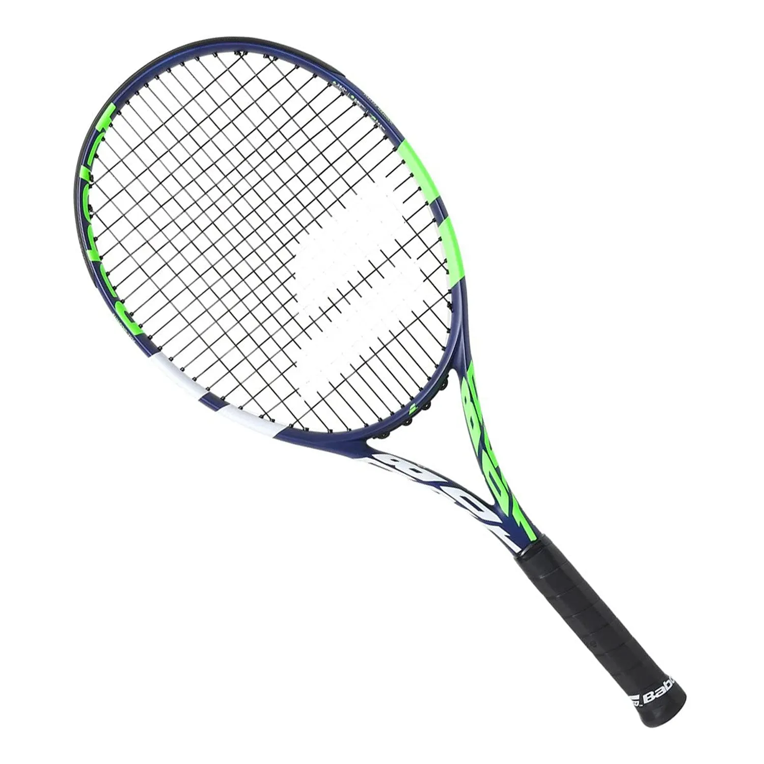 Babolat 121221 Boost Drive Strung Tennis Racquet 4 3/8, Blue/Green/White