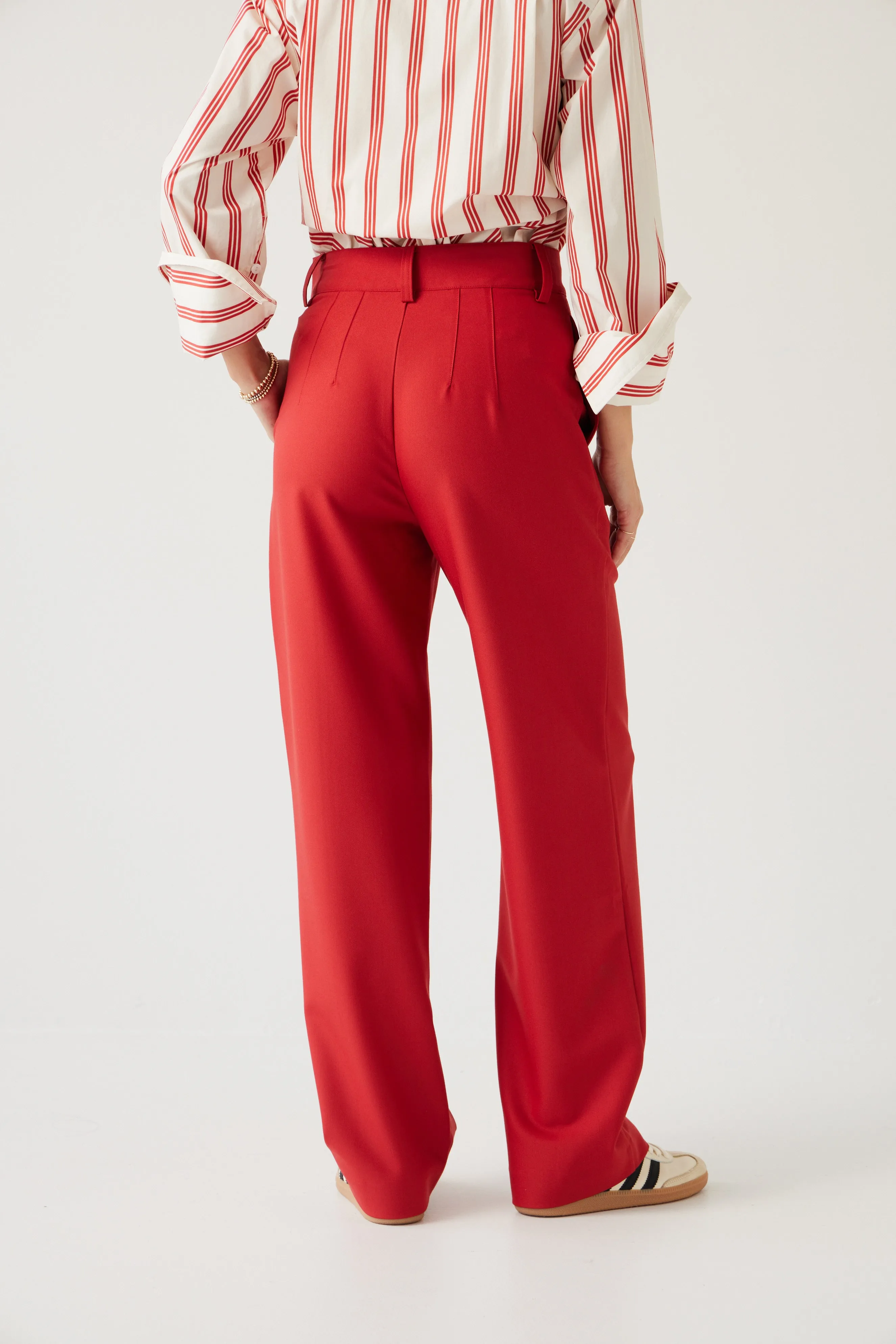 Base Pants | Cherry Red