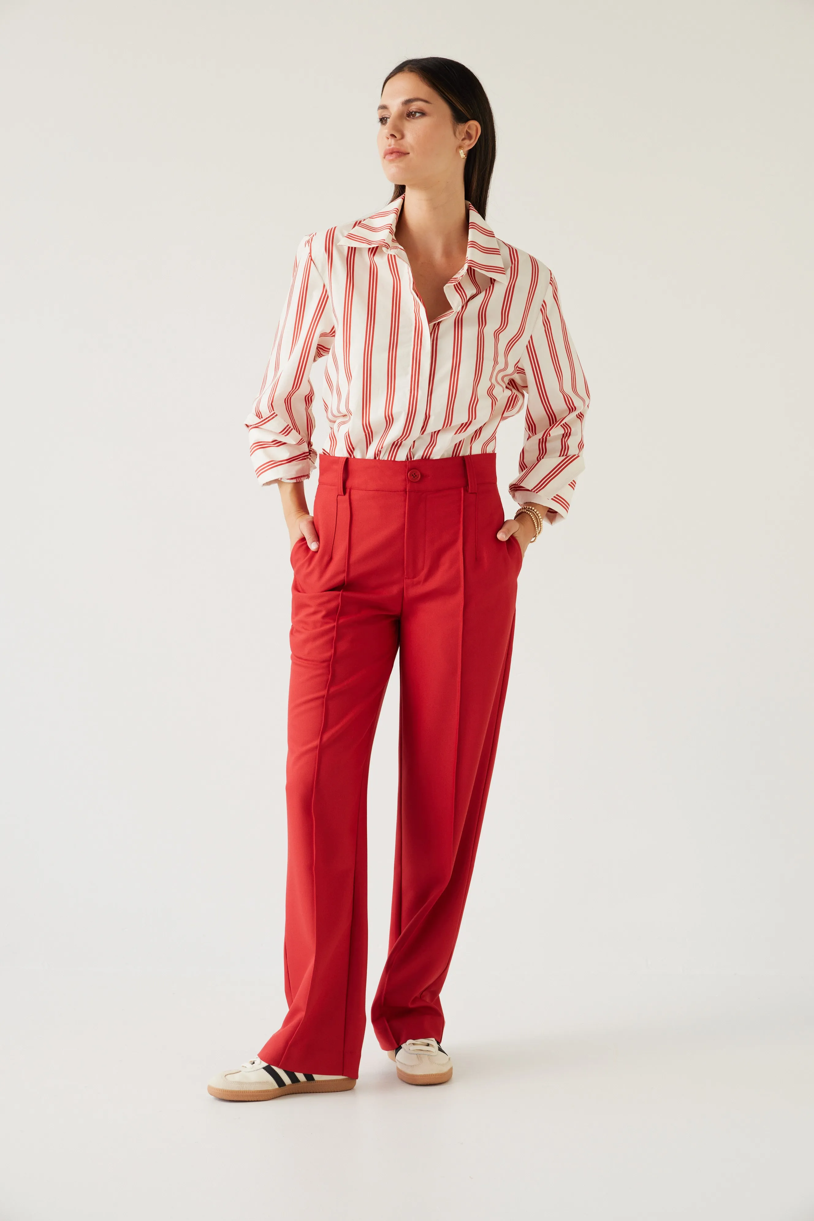Base Pants | Cherry Red