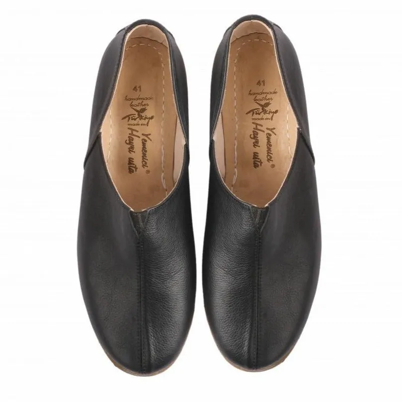 Black Janissary Yemeni Shoes