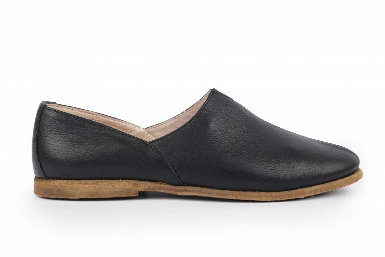 Black Janissary Yemeni Shoes