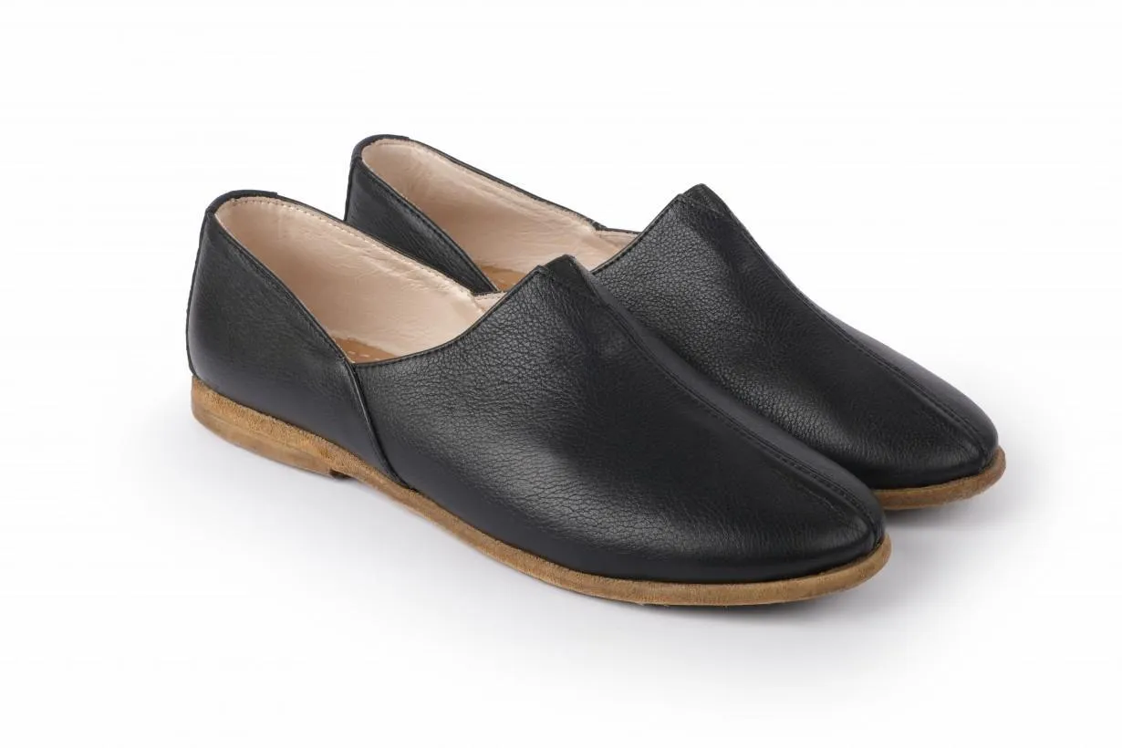 Black Janissary Yemeni Shoes