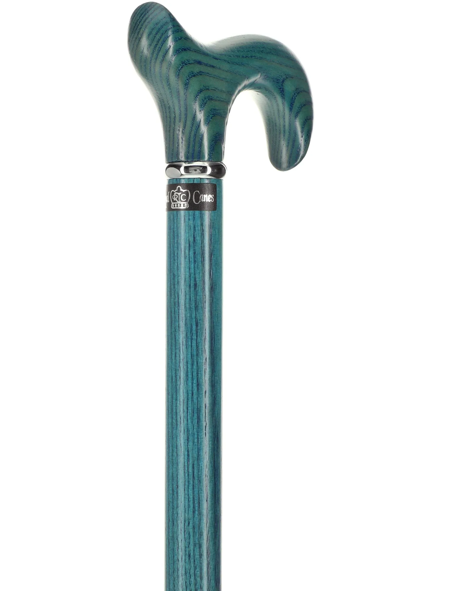 Blue Denim Derby Cane with Premium Ash Wood Shaft