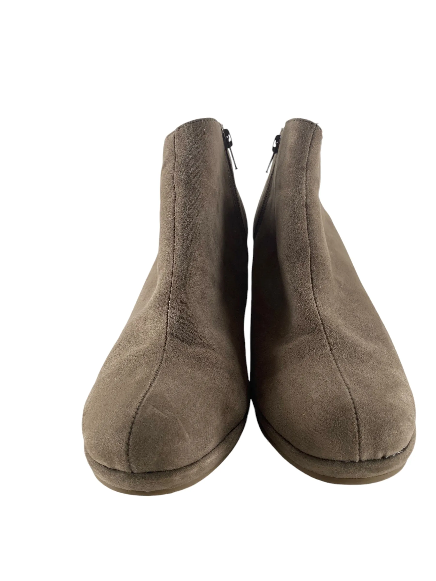 Boots Ankle Heels By Rampage In Tan, Size: 8.5