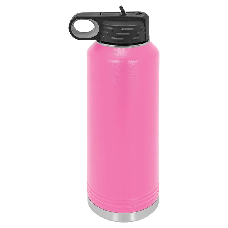 Case of 12 - 40 oz Stainless Steel Sports Water Bottle Polar Camel Blank