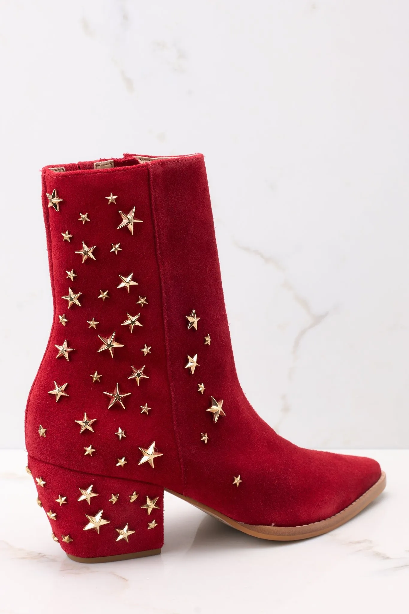 Caty Red Limited Edition Ankle Boots