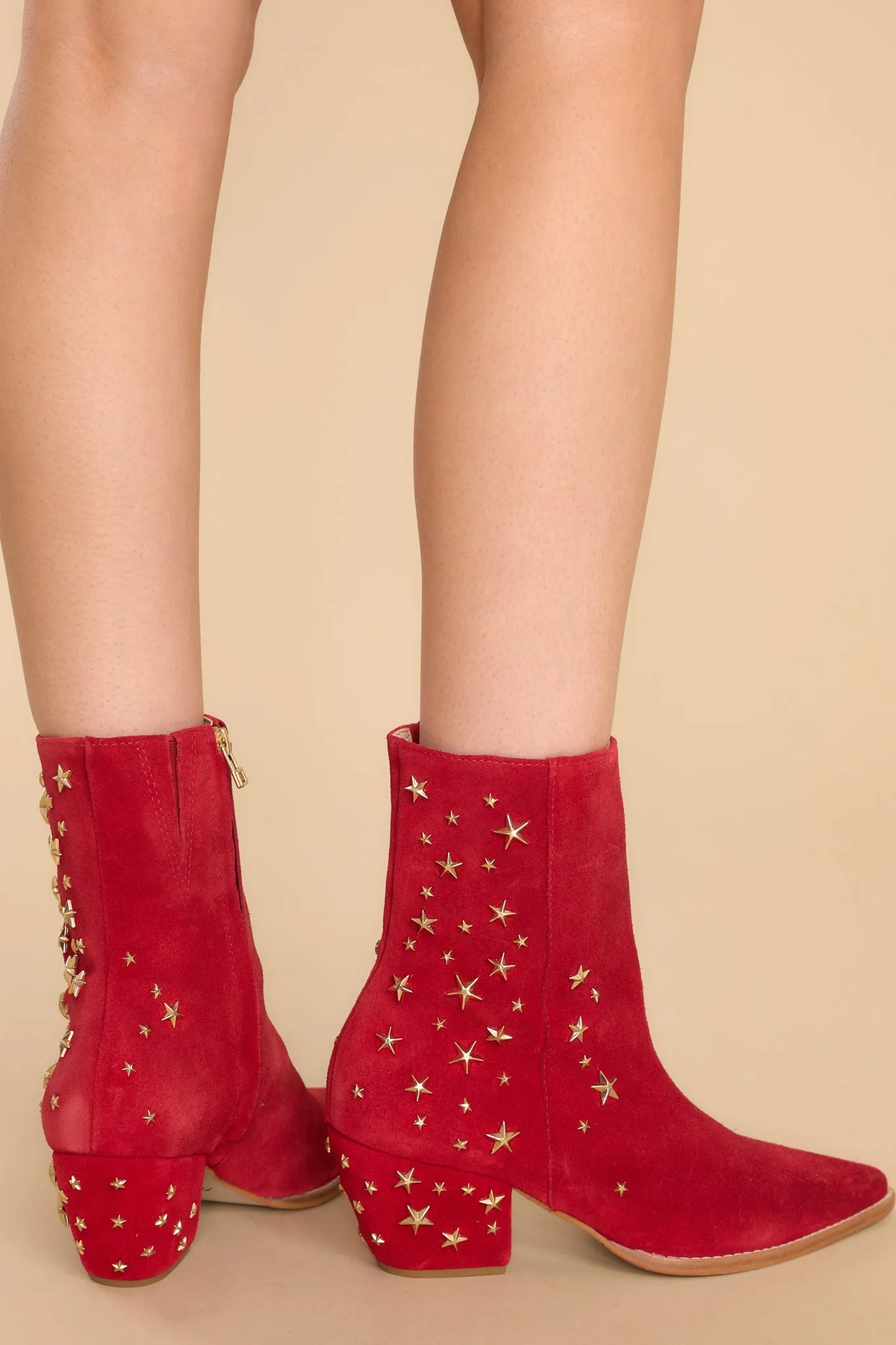 Caty Red Limited Edition Ankle Boots
