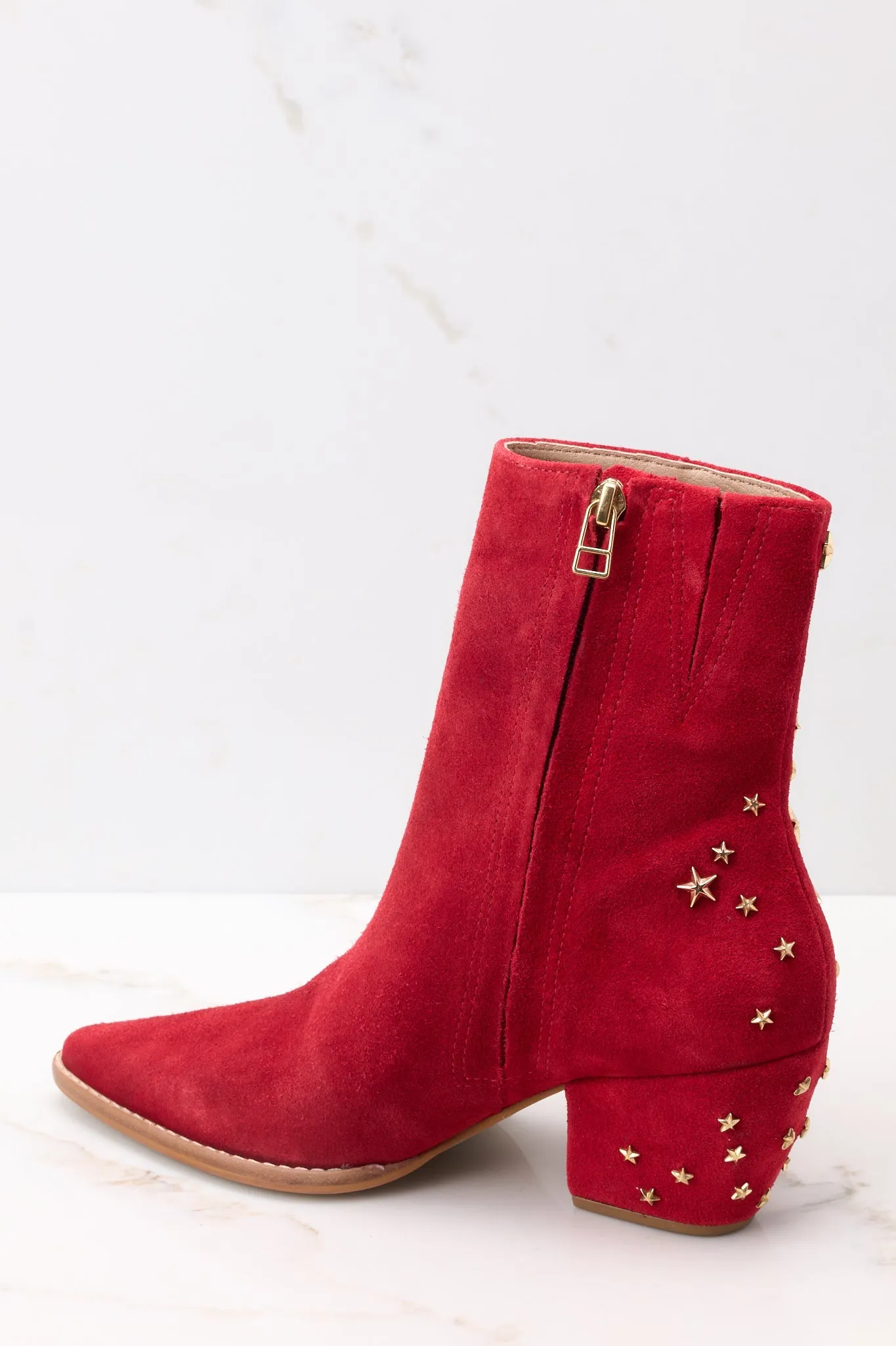 Caty Red Limited Edition Ankle Boots
