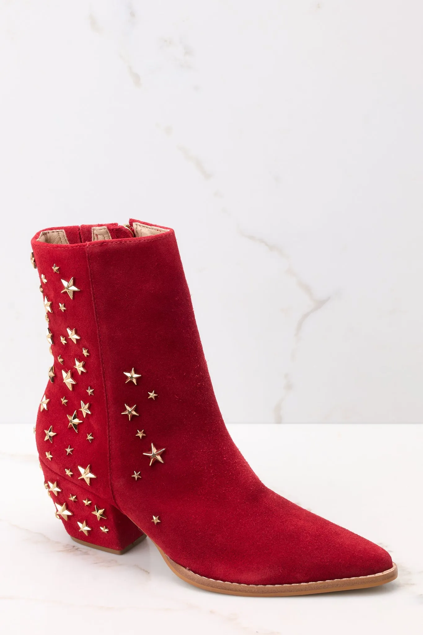 Caty Red Limited Edition Ankle Boots