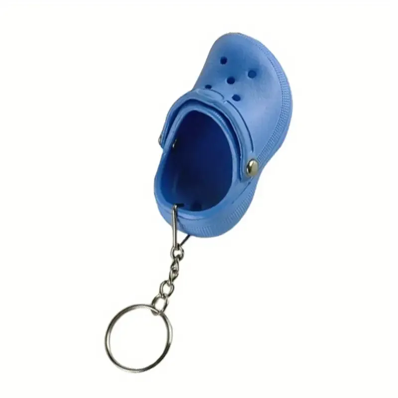 Cute Croc Dupe Keychain - Croc Slippers Keychain, Backpack Charm & More!
