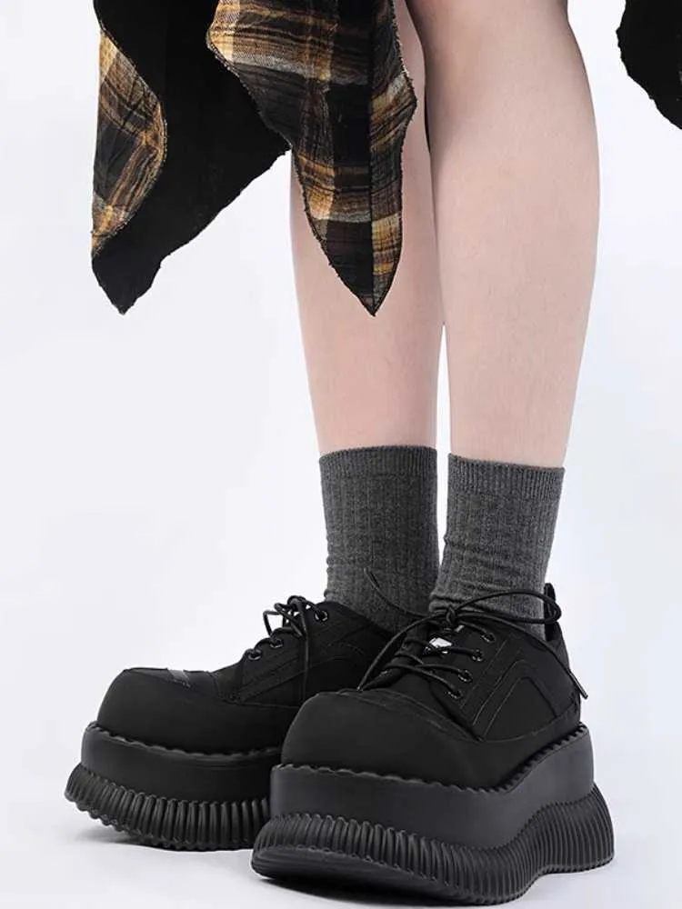 Dark platform shoes【s0000010083】