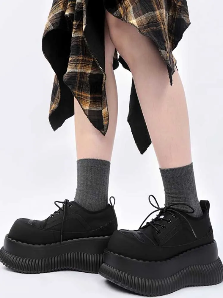 Dark platform shoes【s0000010083】