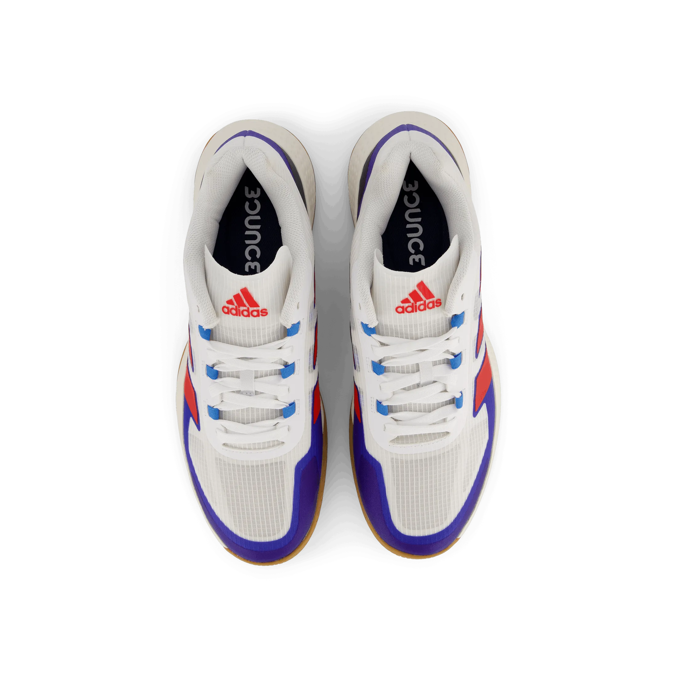 Forcebounce Volleyball Shoes Cloud White / Vivid Red / Team Navy
