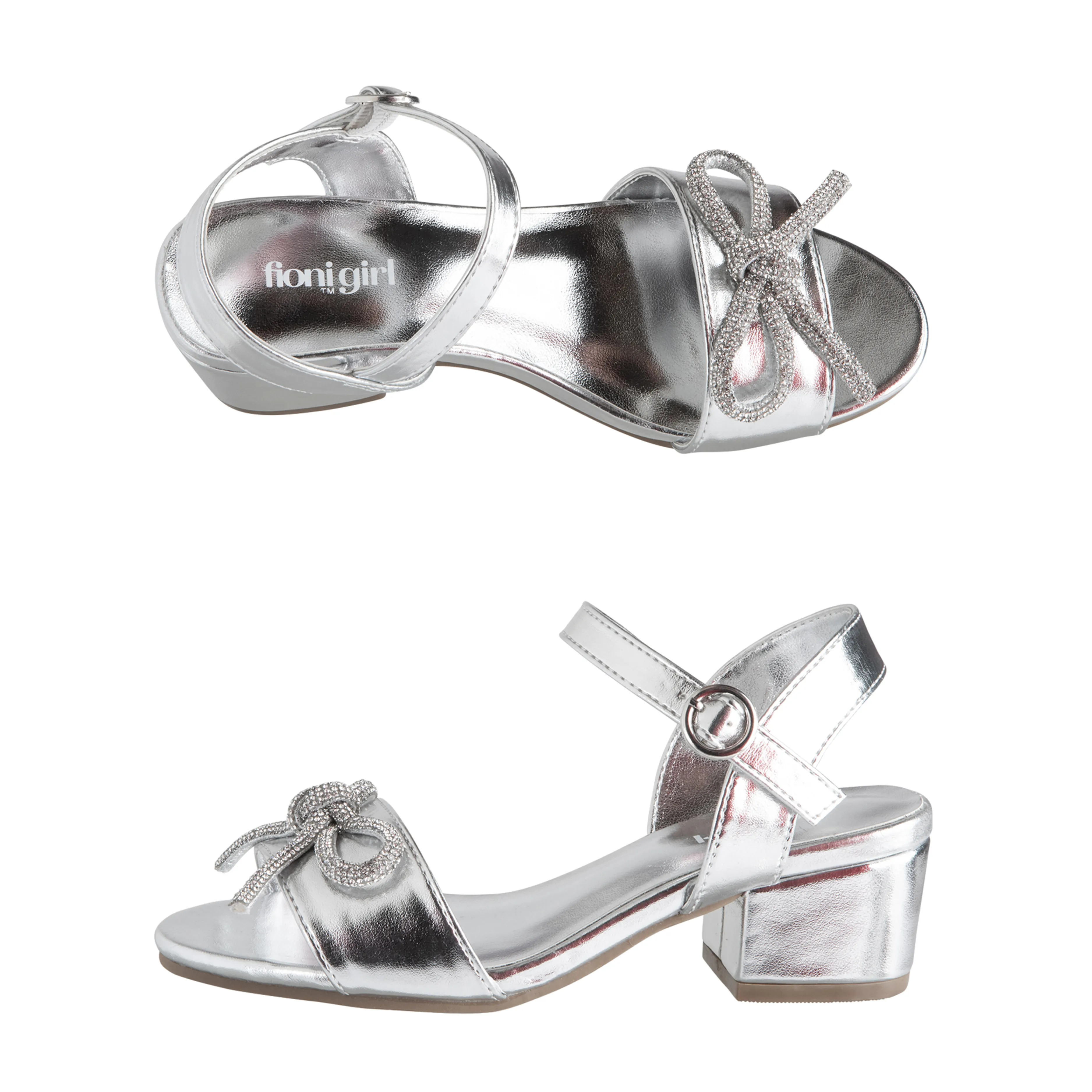 Girl's Sparkle Bow Heel