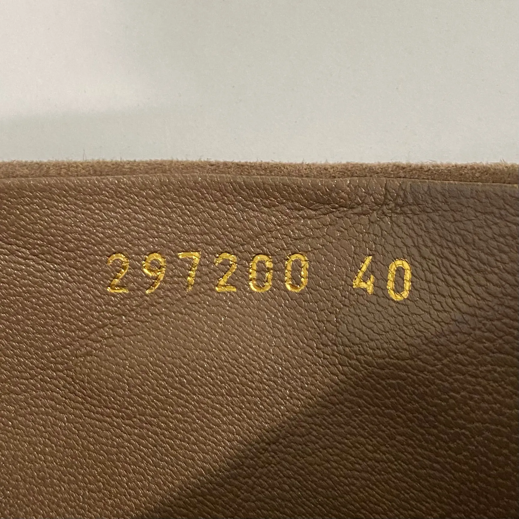 Gucci Gold Studded Tan Suede Boots