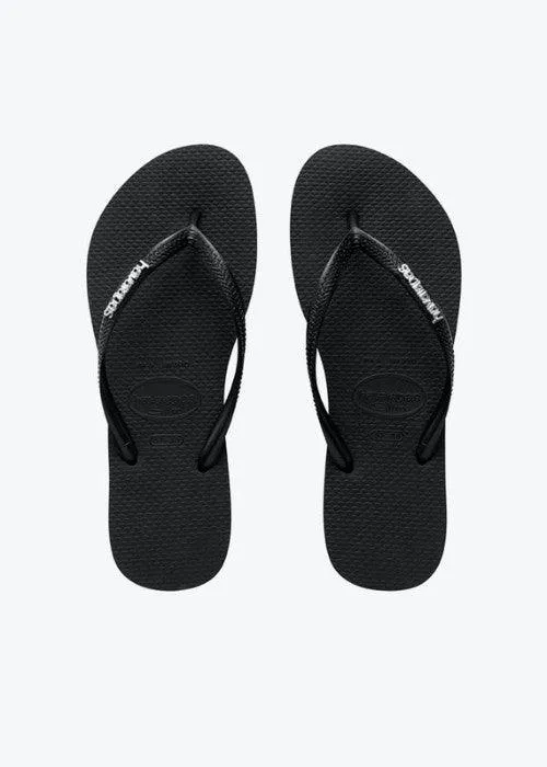Havaianas - Slim Logo Metallic