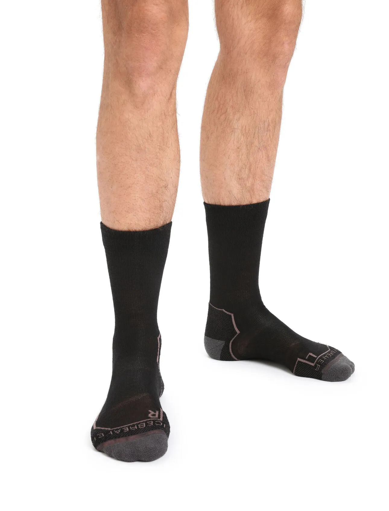 Icebreaker Hike  Medium Crew Merino Socks - Men's