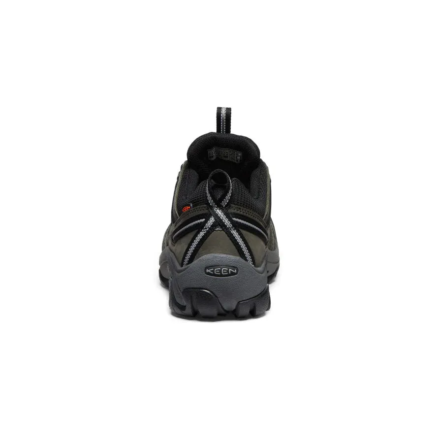 Keen Men's Voyageur Hiking Shoe - Steel Grey/Scarlet Ibis 1027148