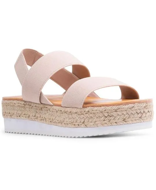 Madden Girl Women's Bowie Platform Sandal - Nude BOW01J1