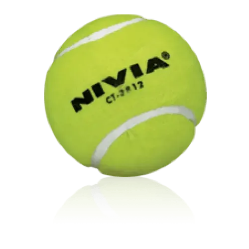 Nivia Heavy Tennis Cricket Ball Yellow Pack of 6
