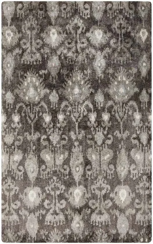 Nyonwil Modern Charcoal/Ivory Area Rug