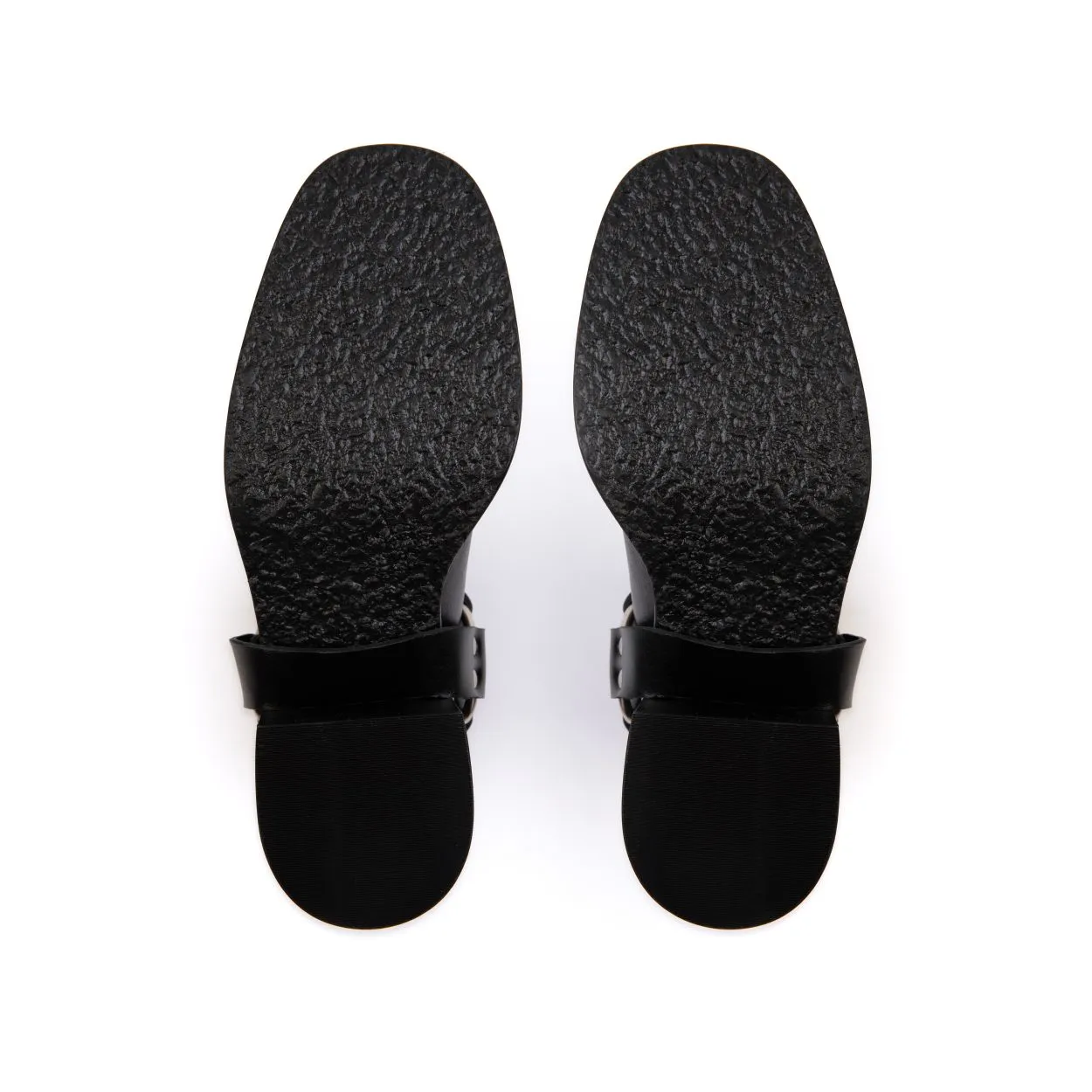 Ohio: Black Leather Boots