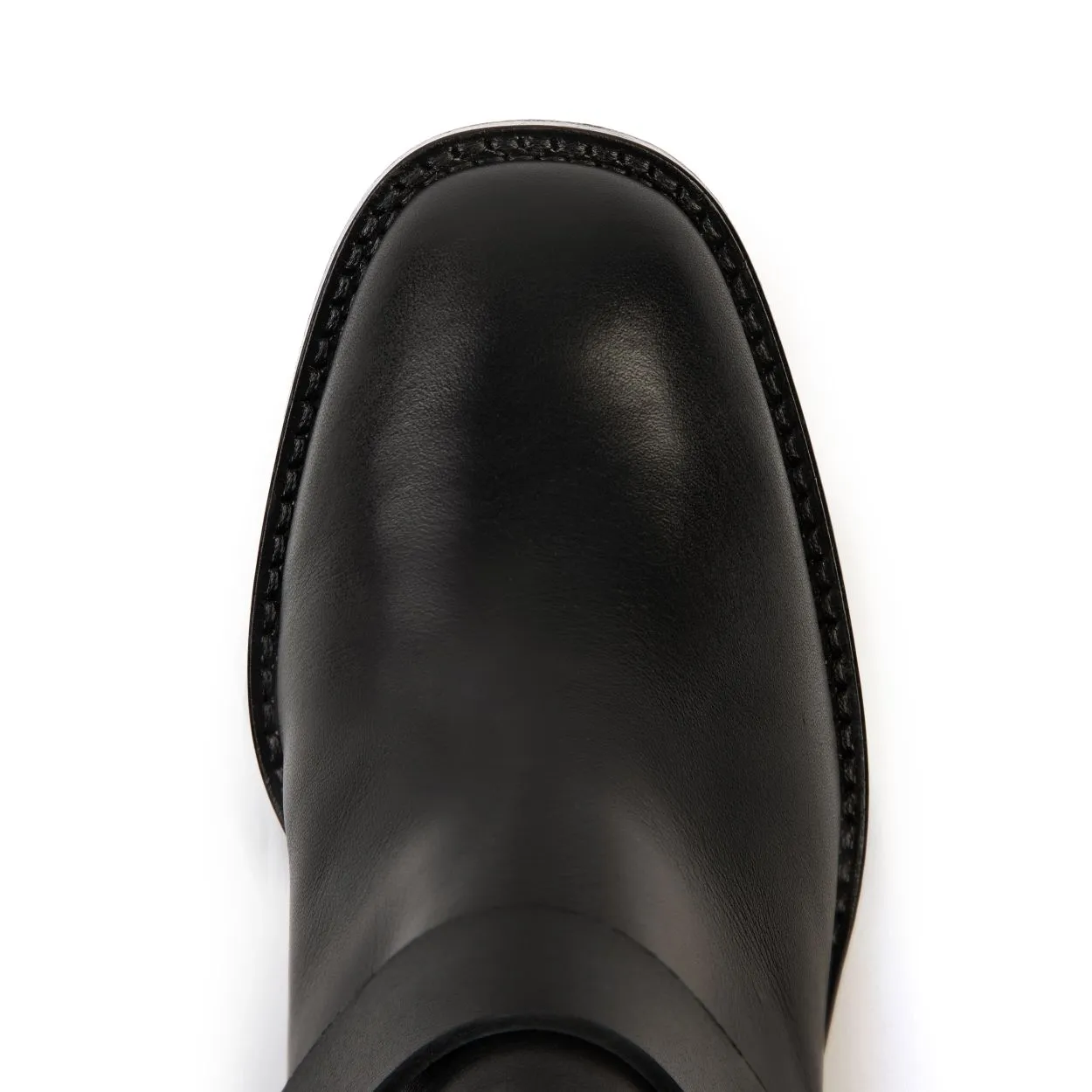 Ohio: Black Leather Boots
