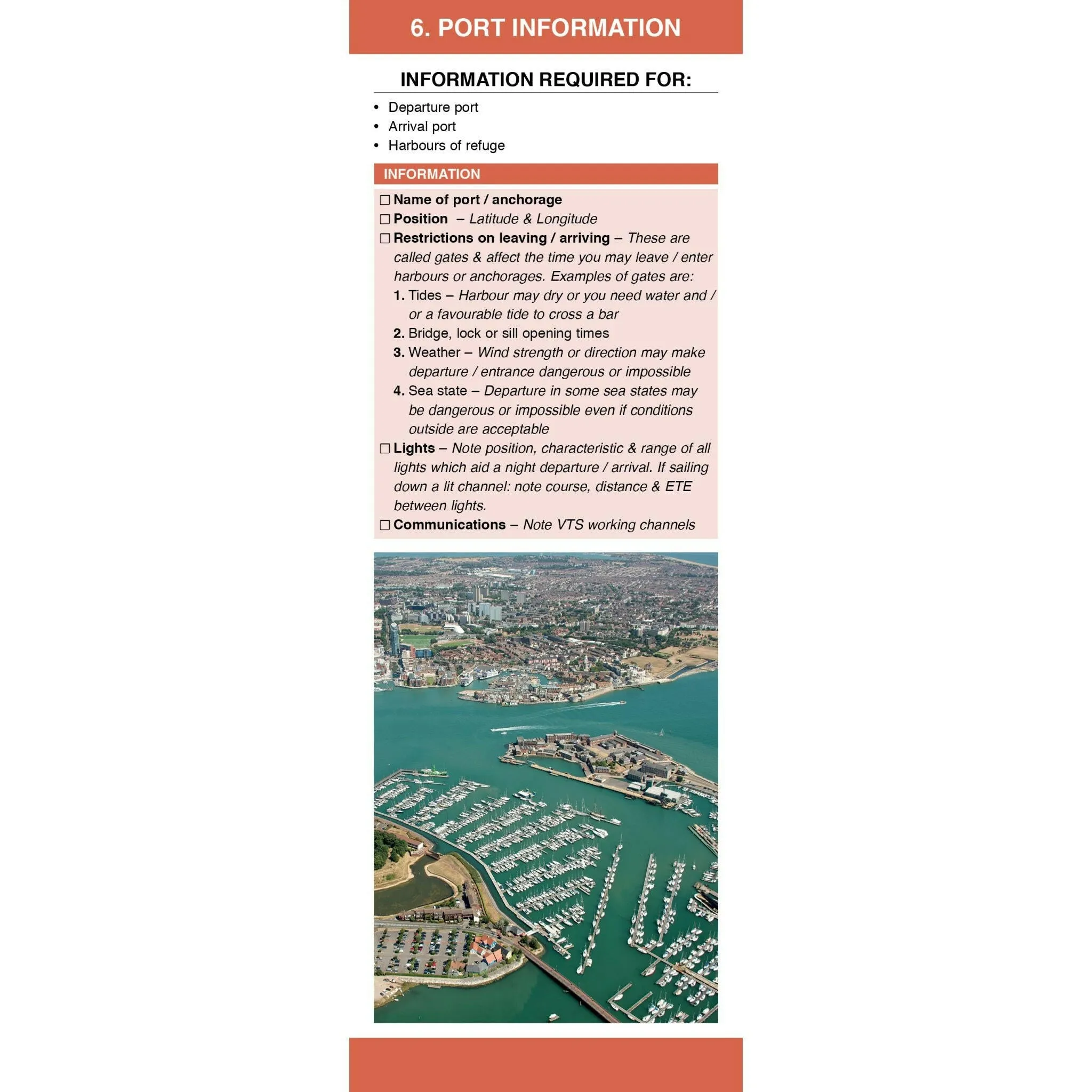 Passage Planning Companion