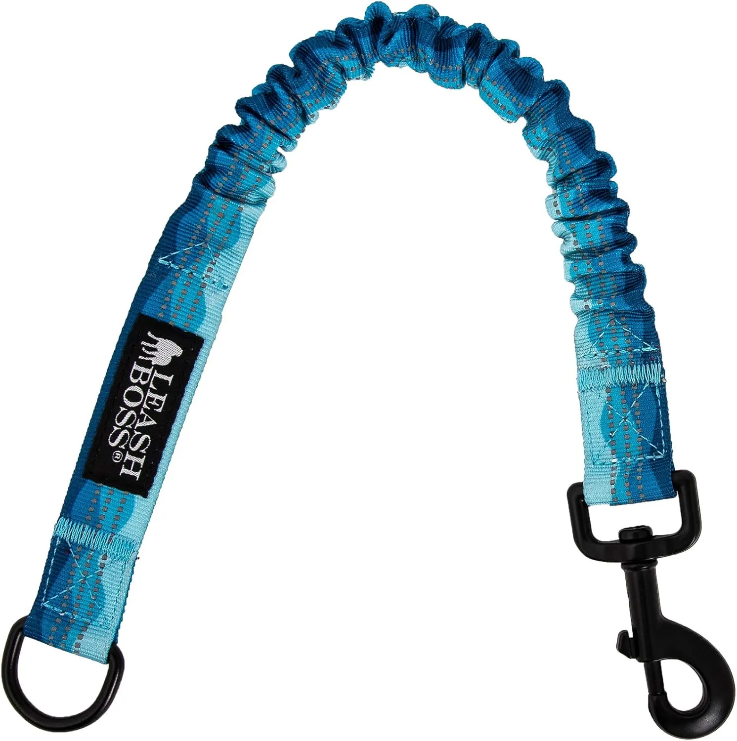 Patterned 18" Shock Absorbing Bungee Leash Extender - Pattern Collection