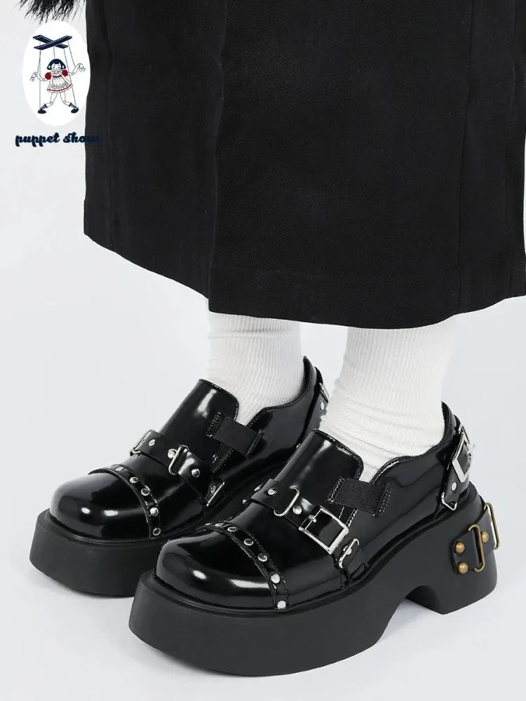 Punk style platform shoes【s0000008258】