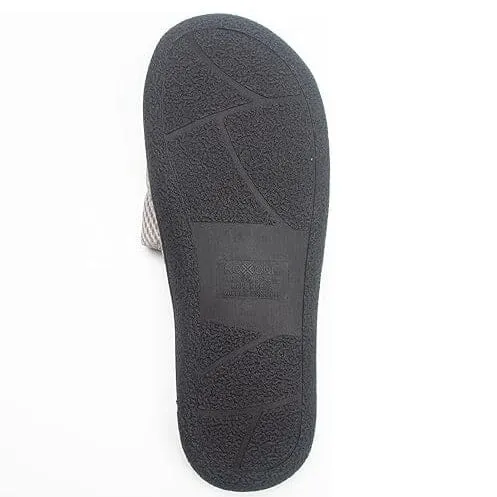 Roxoni Plush Slippers for Men Open Toe House Slippers for Superior Comfort