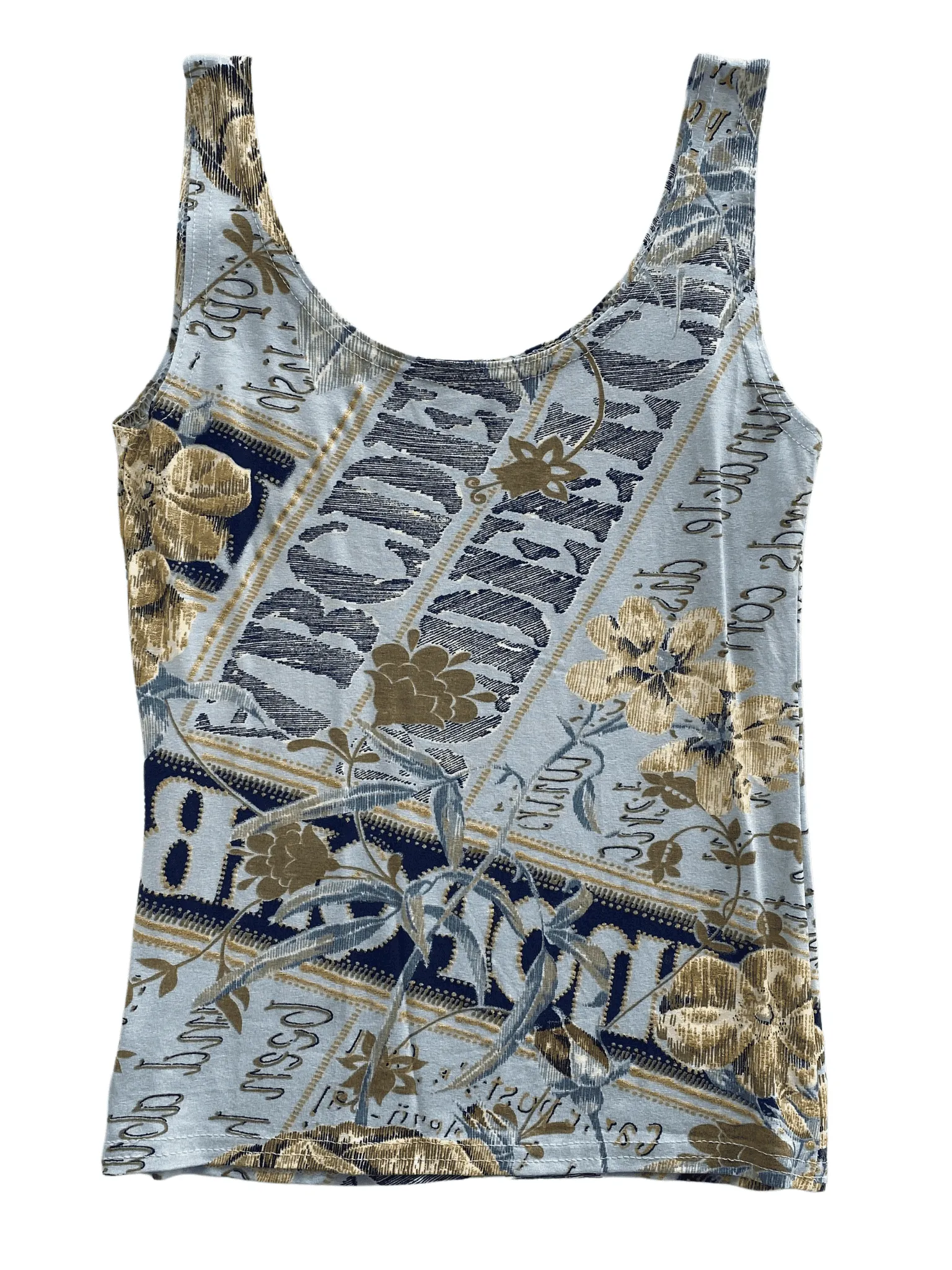 Sleeveless Graphic Top