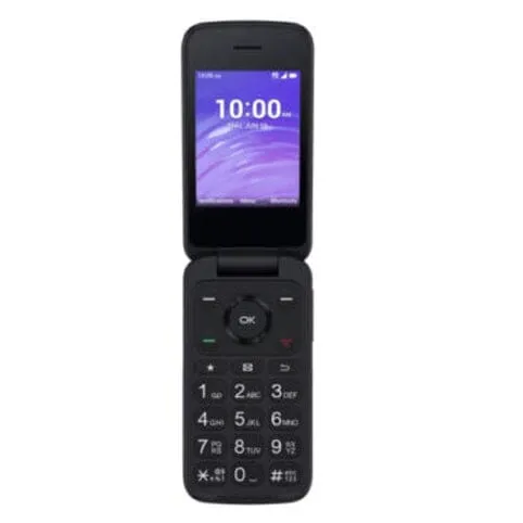 TCL Flip Go 4058 4058W 8GB 4G LTE Smart GSM Phone - Factory Unlocked (Refurbished)