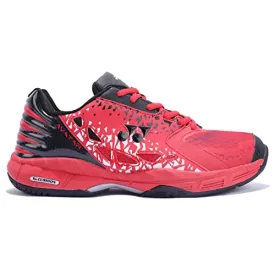 Yonex Avatar Badminton Shoes (Fiery Red/Black/Silver)